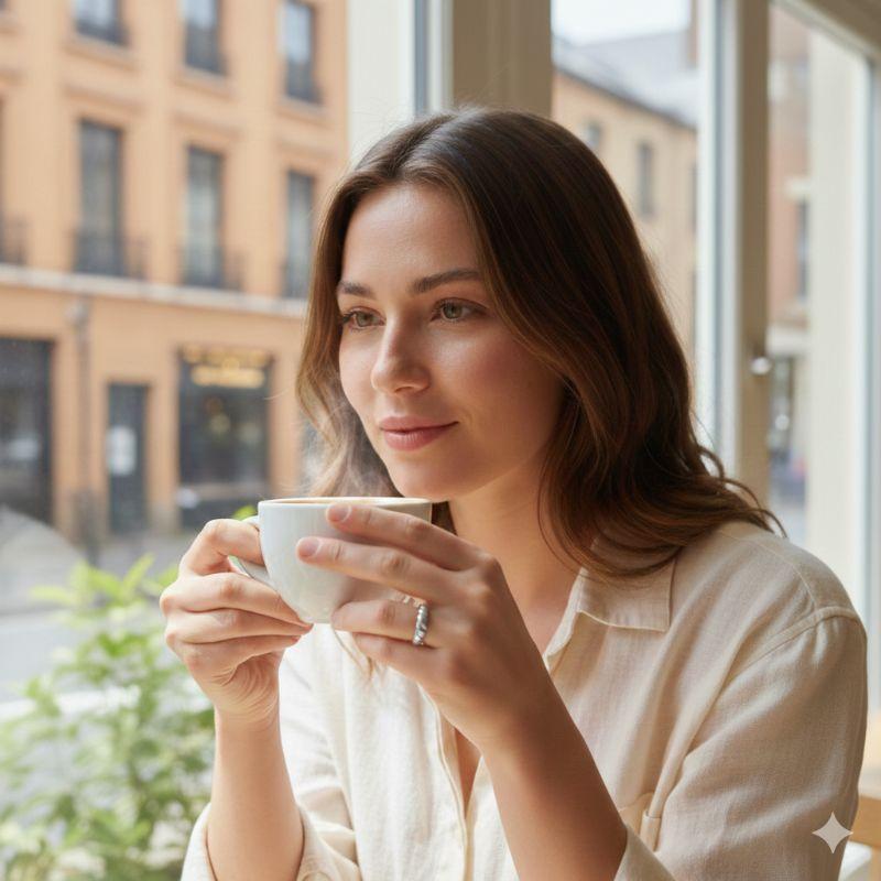 ANEL GROSSO CRAQUELADO BANHADO A RÓDIO BRANCO