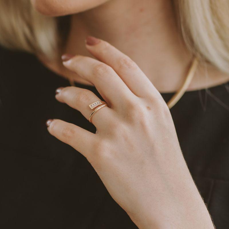 ANEL ZIRCONIA BAGUETE - ISIS