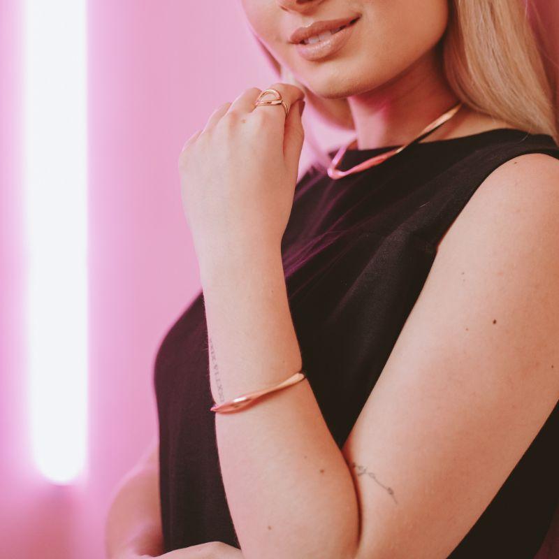 BRACELETE TRANÇADO - AURORA