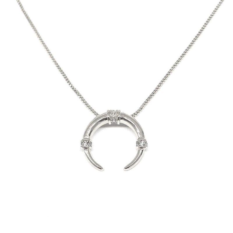 COLAR DE LUA CRAVEJADA