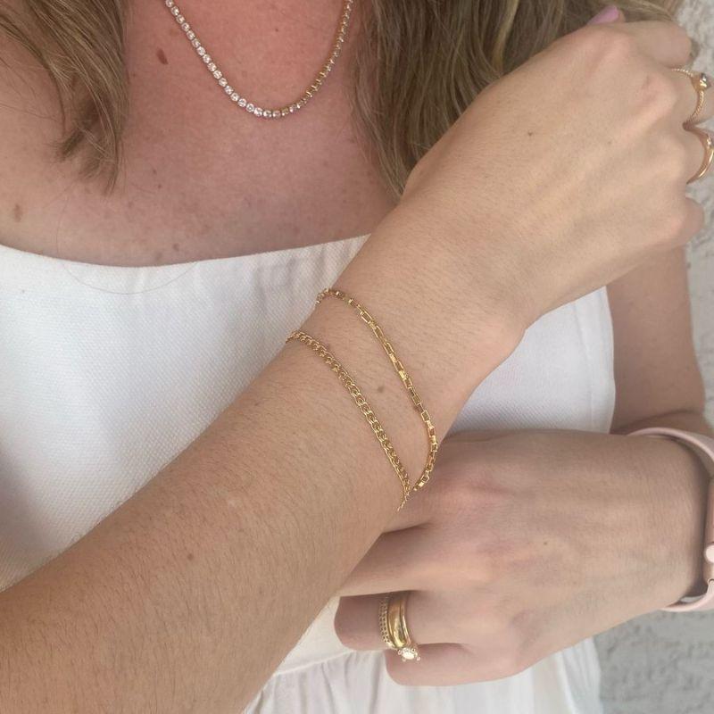 PULSEIRA DE ELOS RETANGULARES - ZURIQUE